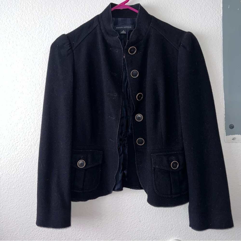 Banana Republic & Lightweight Wool Jacket - Picture 3 of 5
